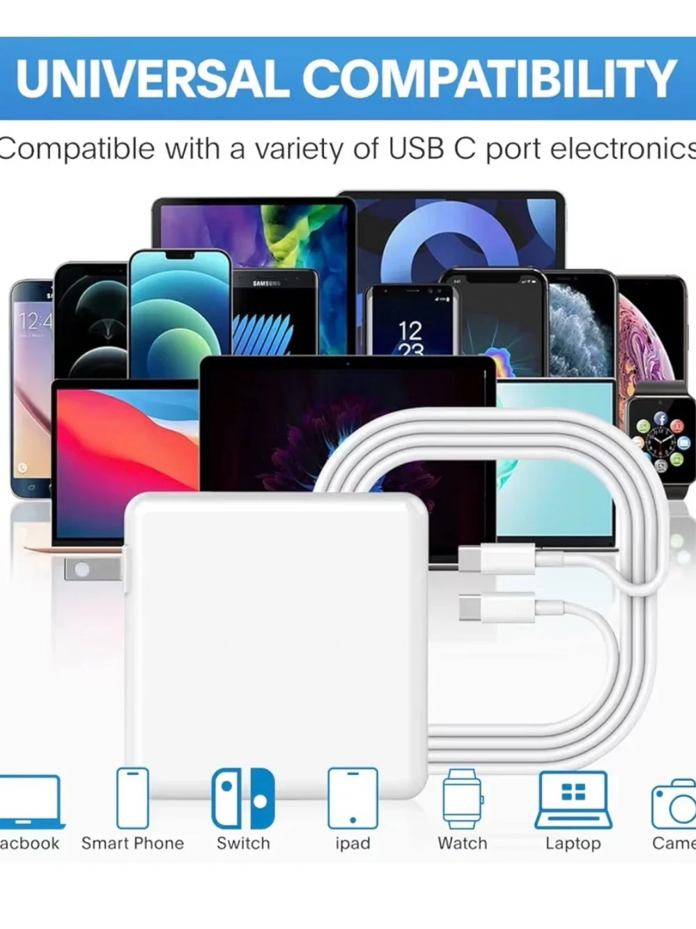 MacBook Pro / air M1 , M2 , M3, M4 , M5charger 118 W usb C